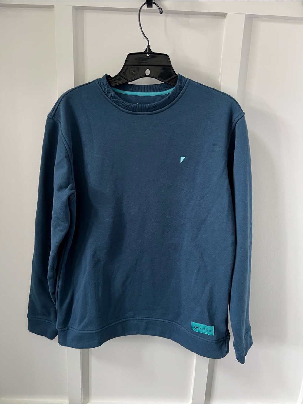 Primo Men's Crewneck Sweater - Teal Blue